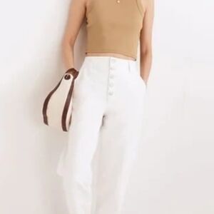 Madewell White Jeans